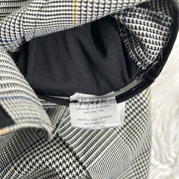 Veronica Beard Glen Plaid Trouser Pants Cropped High Waist Size 8 Virgil Preppy - Picture 11 of 12